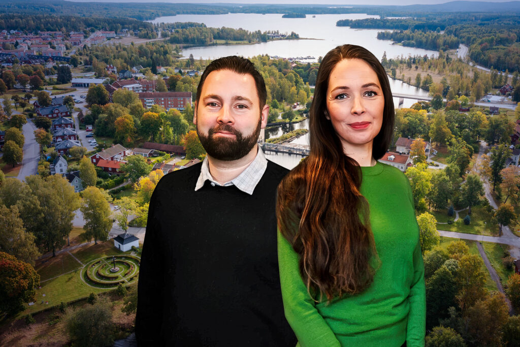 Tobias Back och Karolina Berglund Fagersta